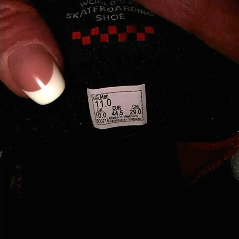 Vans Half Cab Skate Shoes in Gray/Olive Men’s 11 - Picture 9 of 9